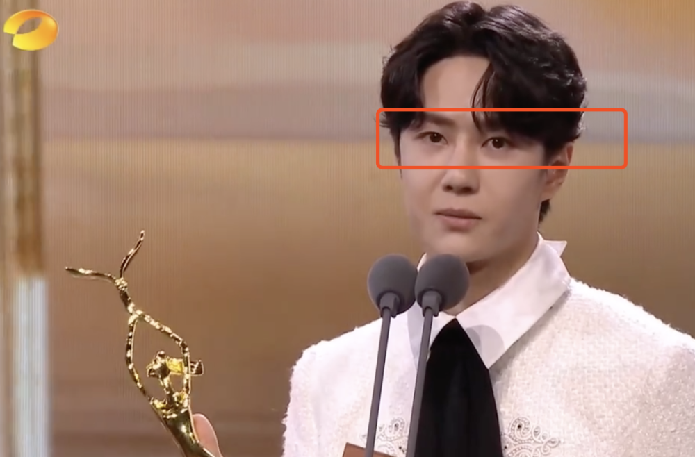 王一博|王一博赵丽颖金鹰节同台领奖，发言声音颤抖带哭腔，暴露脆弱一面