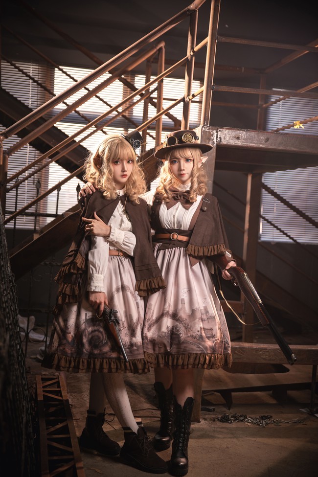 lolita装扮:机械纪年,蒸汽朋克