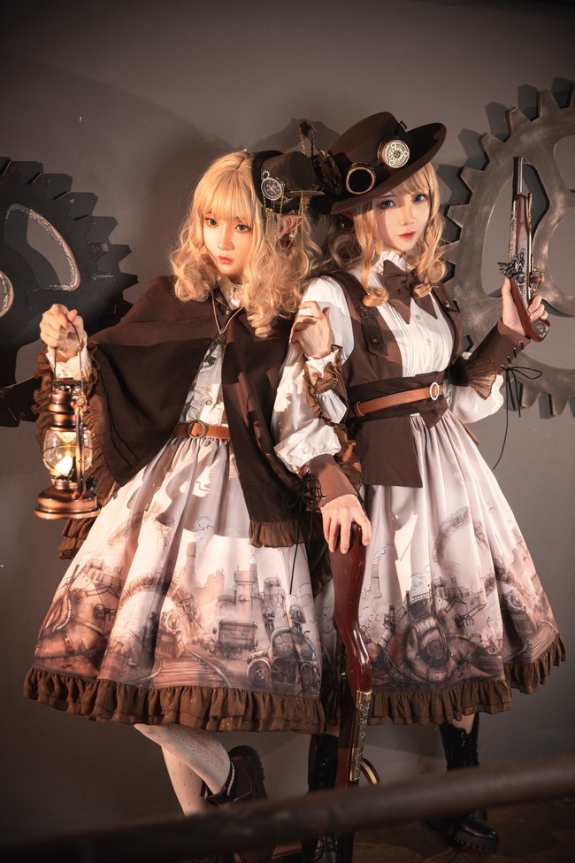 lolita装扮:机械纪年,蒸汽朋克