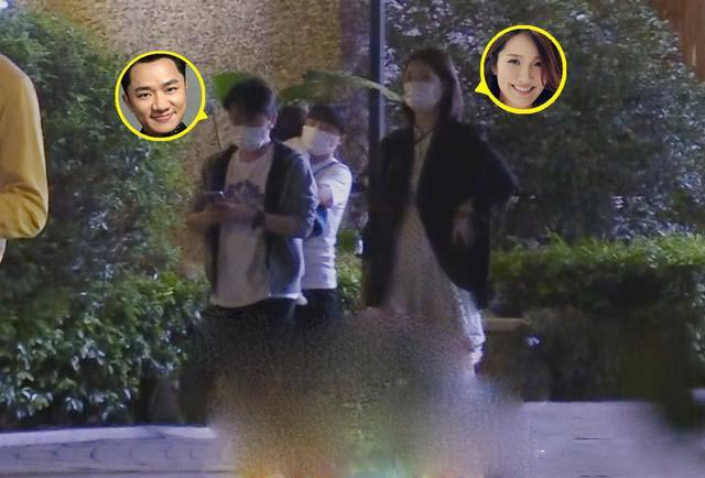 王祖蓝|王祖蓝携妻女深夜聚餐，李亚男挺孕肚撑腰徒步，四肢纤细身姿轻盈