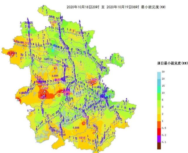 16-19日沿淮淮北地區維持多雲天氣,淮河以南多雲到陰天,16日江淮中南