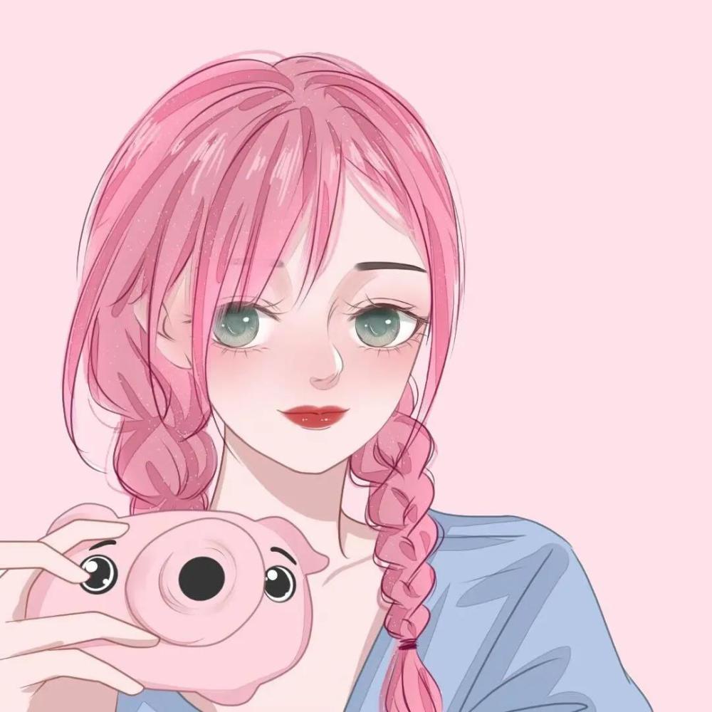 女生动漫头像努力付出忍受过程