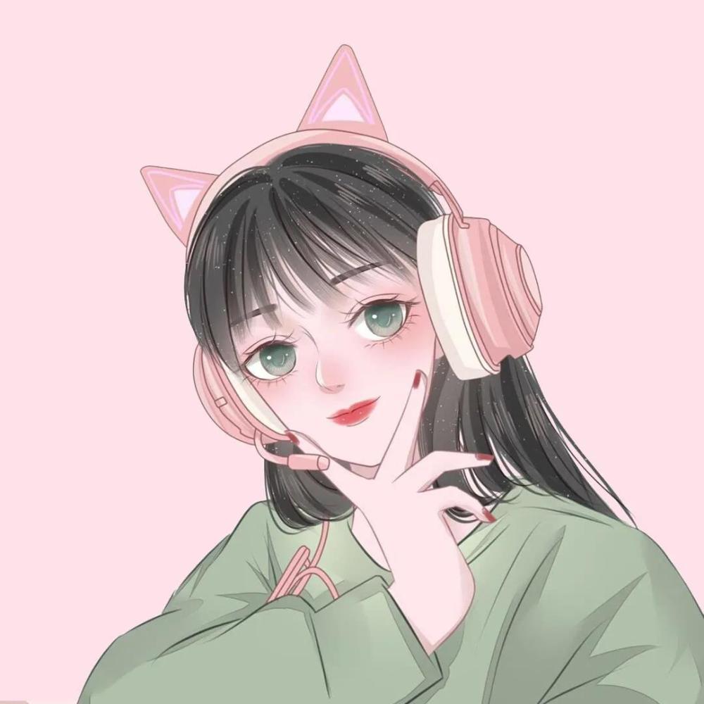 女生动漫头像努力付出忍受过程