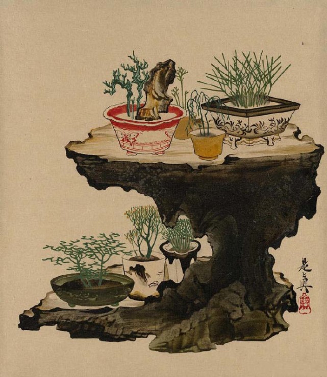 匠心独具柴田是真珍宝级工笔绘画漆艺作品