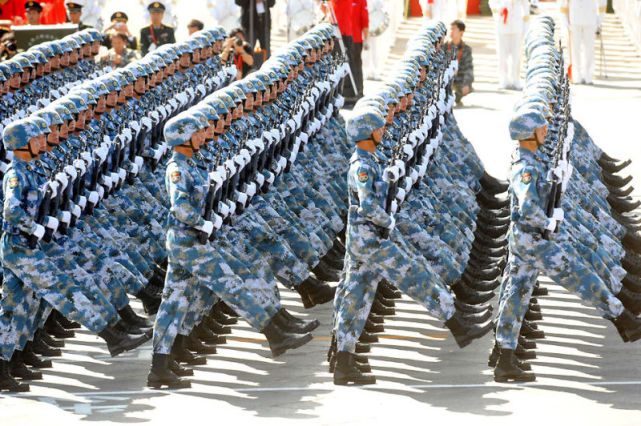 海軍陸戰隊方隊空軍飛行學員方隊水兵方隊海軍學員方隊陸軍學員方隊