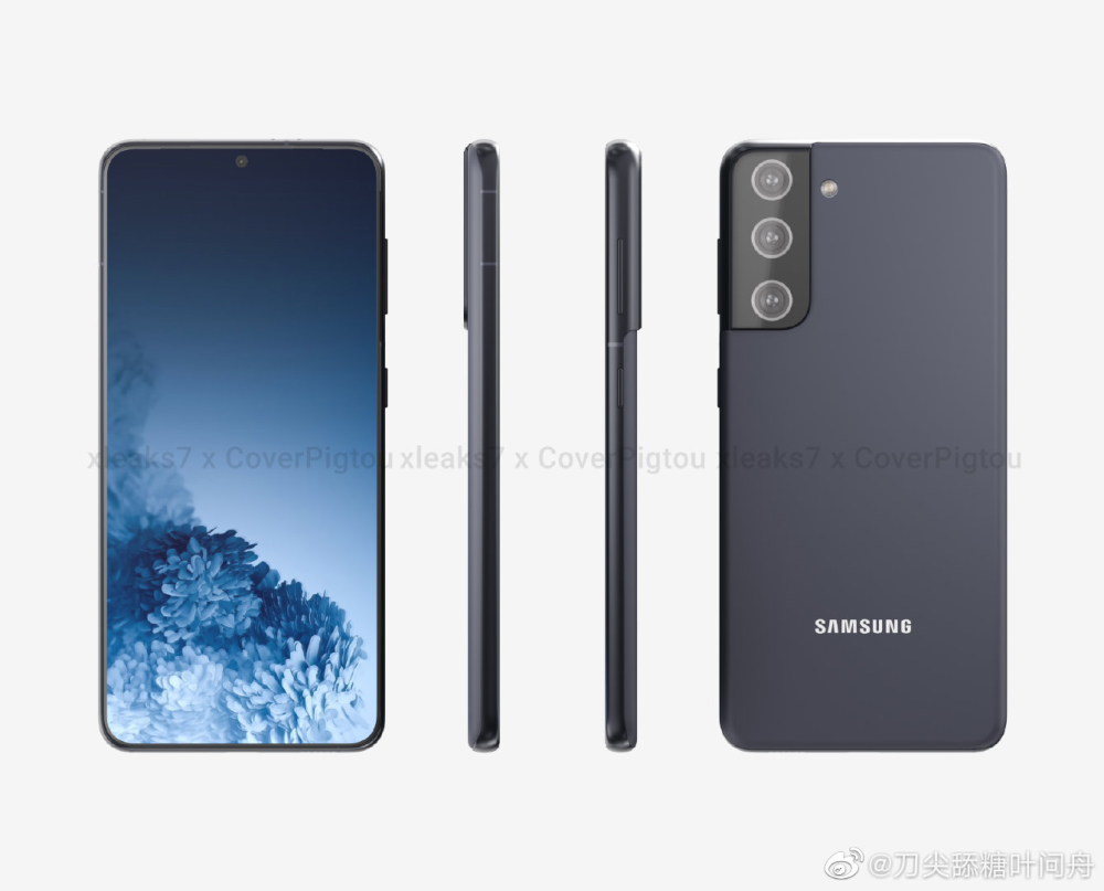三星s21系列最新渲染图曝光镜头模组大变样