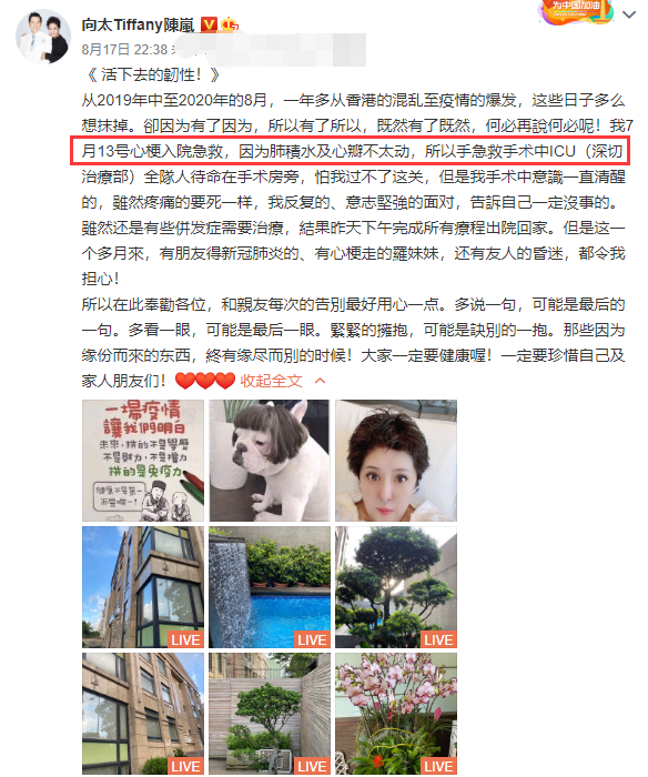 郭碧婷|当奶奶后向太首晒近照，郭碧婷坐月子她忙聚会，感慨人生开心最重要