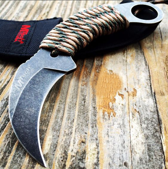 造型独特却极具风格,近身格斗却堪称无敌——爪刀_腾讯新闻