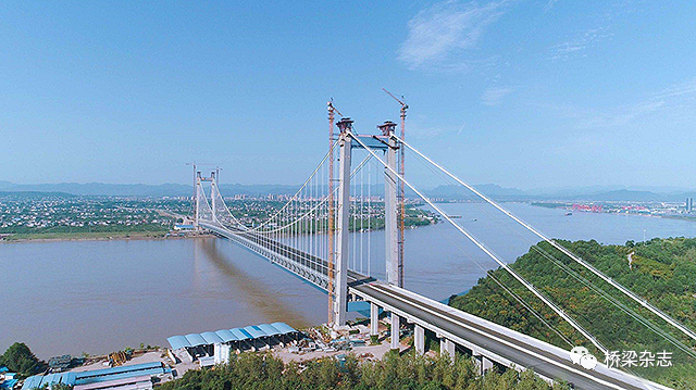 燕矶长江大桥效果图图片