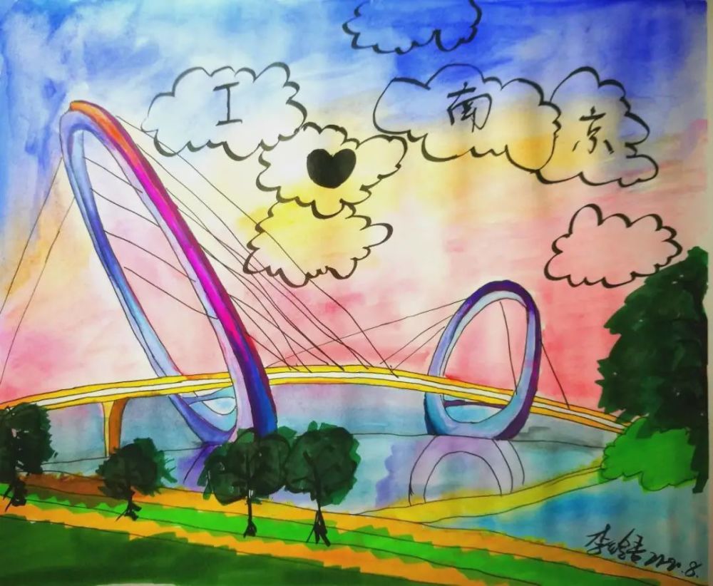 孩子眼中的家乡南京这么美,这么动人每个人都深深爱着自己的家乡你的