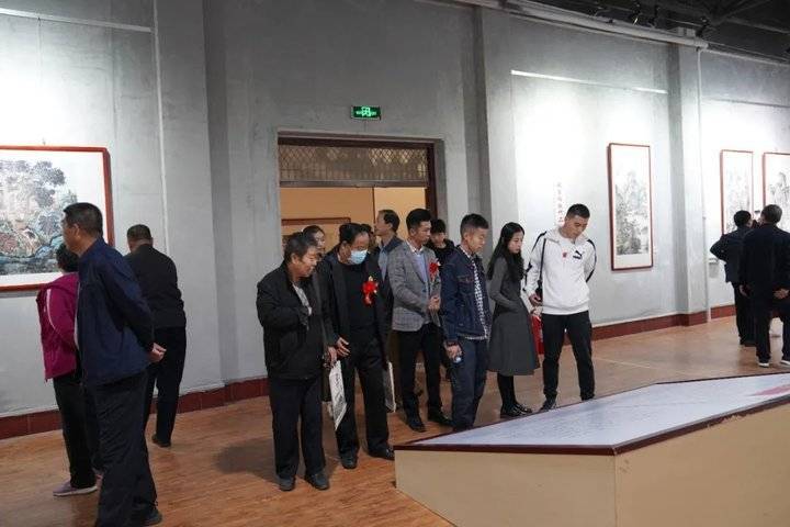 中国美术家协会|研修归来，赵联邦山水画家乡汇报展开幕
