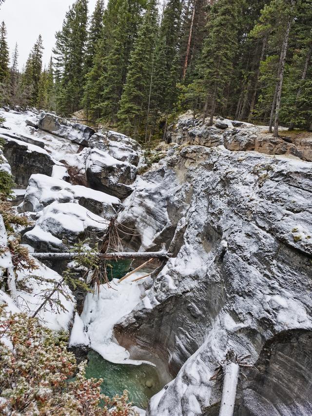 落基山脉|听说，落基山下雪了。我开始怀念那场红叶＆白雪之旅