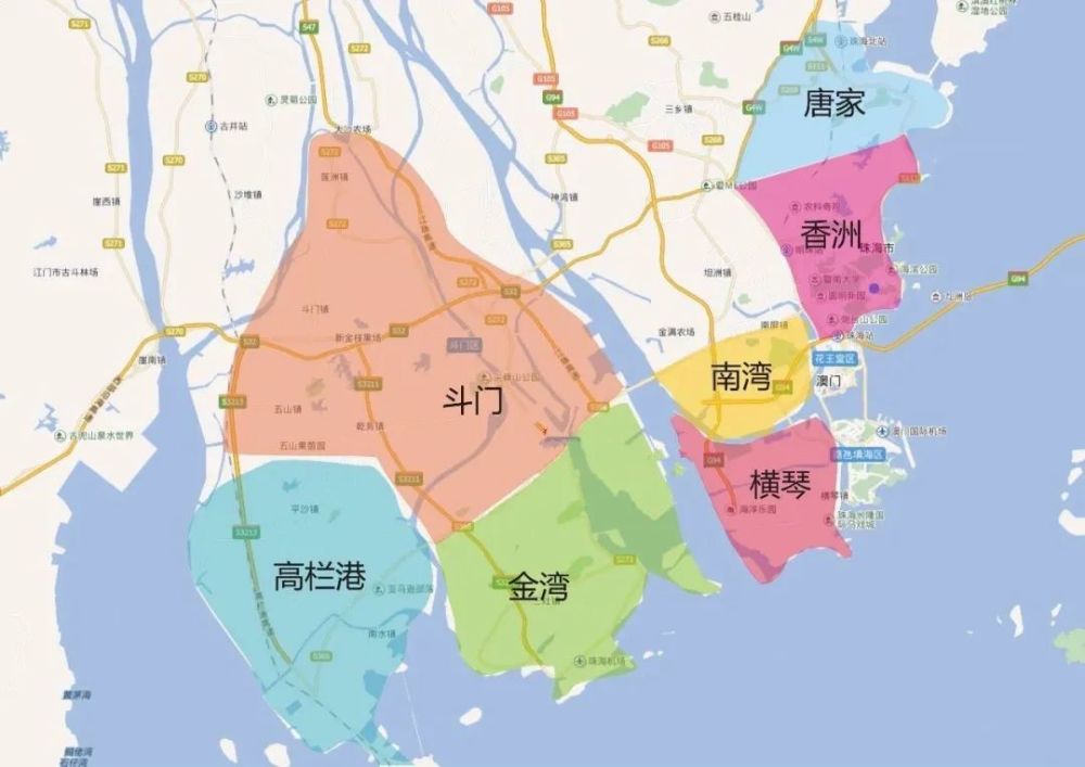 高栏港是不是珠海的洼地