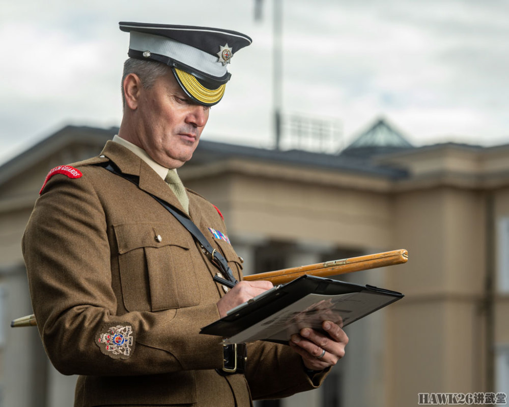 英国举行年度国际队列比赛难得一见的步规英式队列传统艺能