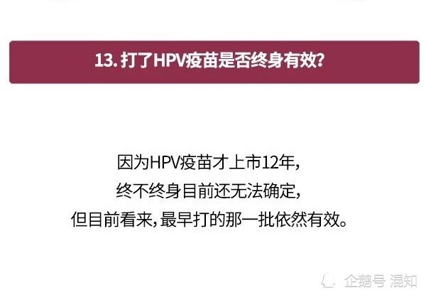 小百科|混知小百科：HPV相关十四问 08～14