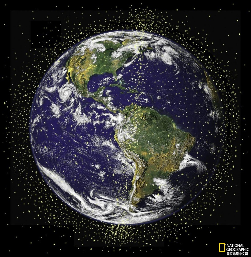 太空|惊险：两大块太空垃圾差点相撞