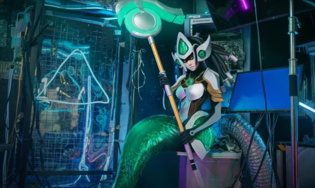 lol这个源代码娜美cos比原画都还好看