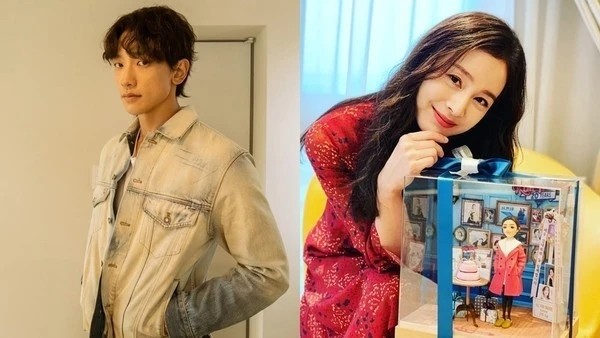 金泰希|偶遇金泰希夫妇带娃现身乐园，Rain单手推婴儿车爸爸力十足