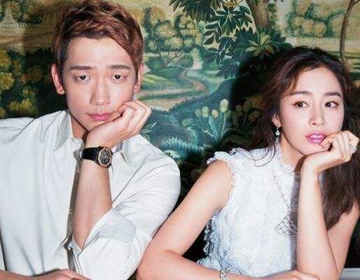 金泰希|偶遇金泰希夫妇带娃现身乐园，Rain单手推婴儿车爸爸力十足