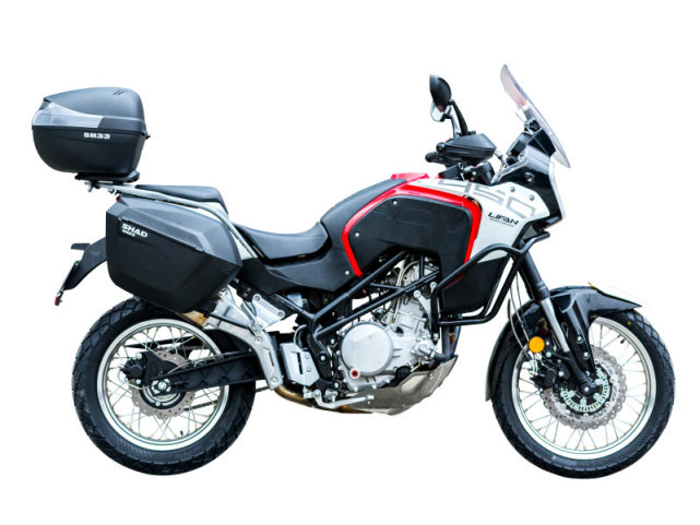 国产硬派拉力力帆kpt450海外现身配备20升超大油箱