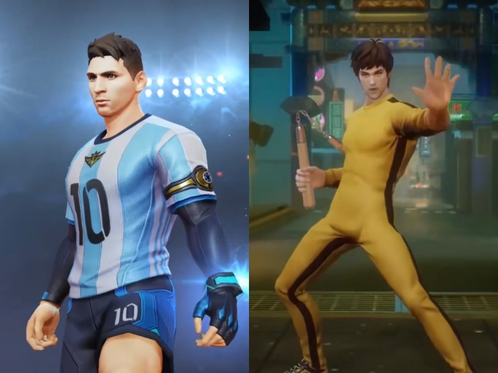 王者荣耀李小龙梅西特效pk免费的太香了错过梅西李小龙绝对不能