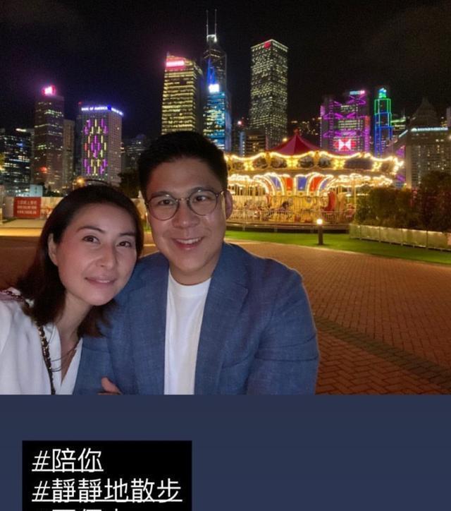 霍咏诗|霍启刚堂妹霍咏诗晒孕照，肚大如箩四肢纤瘦，手捧孕肚满满母爱