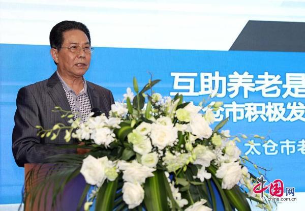 湖州普康智慧养老产业科技有限公司董事长朱小龙在发言中说,农村养老