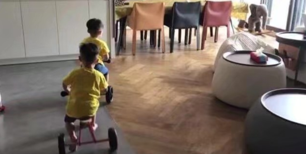 范玮琪|范玮琪和儿子玩自拍，飞飞翔翔比心有镜头感，豪宅内景曝光