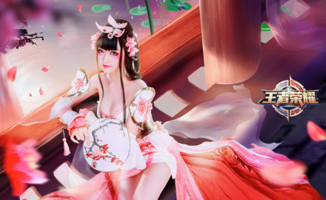 cosplay王者荣耀甄姬皇甫香凝
