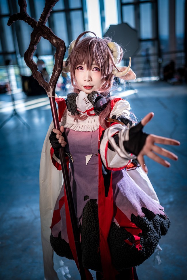 cos:明日方舟,小绵羊艾雅法拉_腾讯新闻