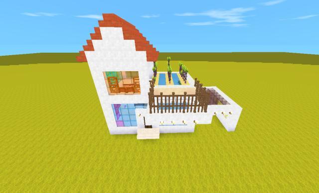 迷你世界大房子住着才舒服制作300平两层别墅还配备车库