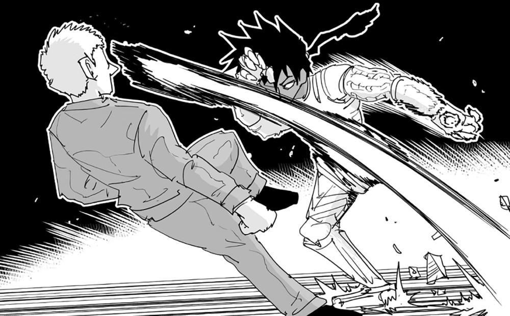 一拳超人饿狼被水龙打爆粉丝吐槽饿狼被削弱他是懒得动手