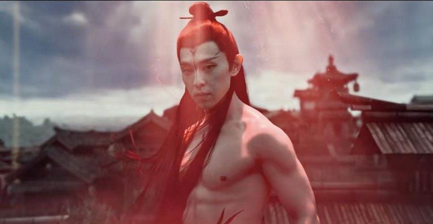 邓伦28岁生快电影晴雅集博雅造型惊艳为肌肉线条曾断水3天