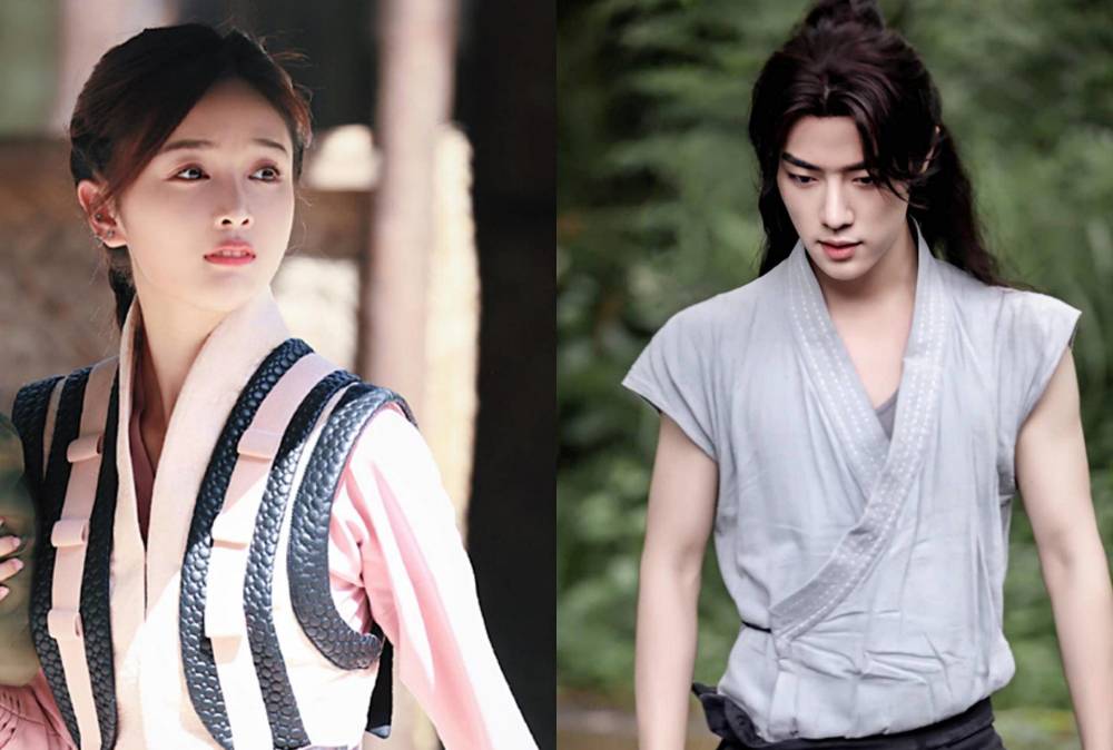 吴宣仪|《斗罗大陆》花絮曝光，肖战在片场主动摸吴宣仪的手，互动超甜蜜