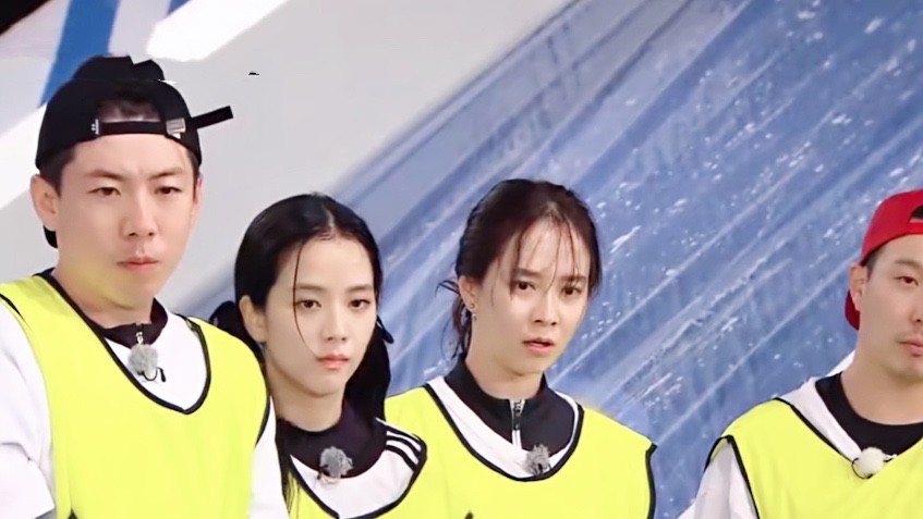 对于《running man》中,全昭旻开场与blackpink跳舞