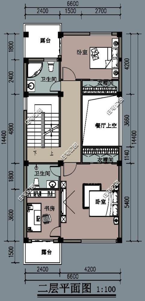 請問宅基地55米麵12米進深怎麼佈局設計