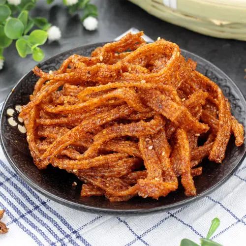 教你在家自制辣条,做法超简单|自制辣条|豆筋|辣条