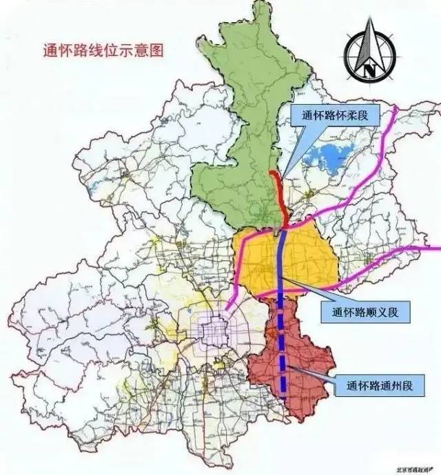 怀北镇地图图片