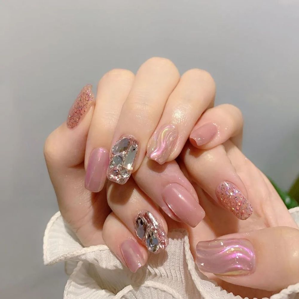 超流行的名媛范儿美甲你值得拥有