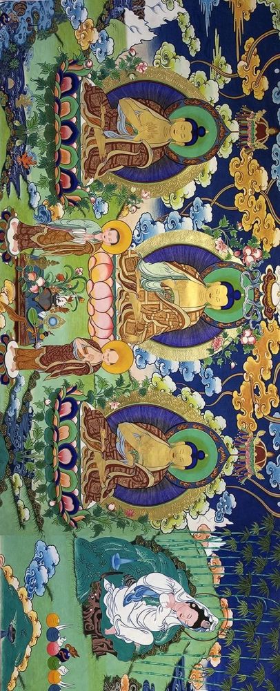 唐卡|历时四年！38米唐卡长卷《五百罗汉》赏析