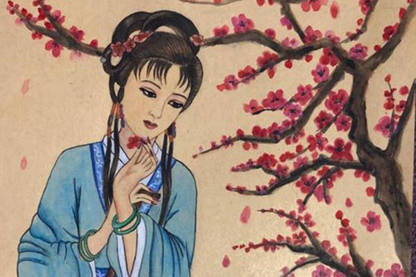 宝钗|林黛玉是怎么死的？宝钗一句话，逼黛玉以死明志：一抔净土掩风流