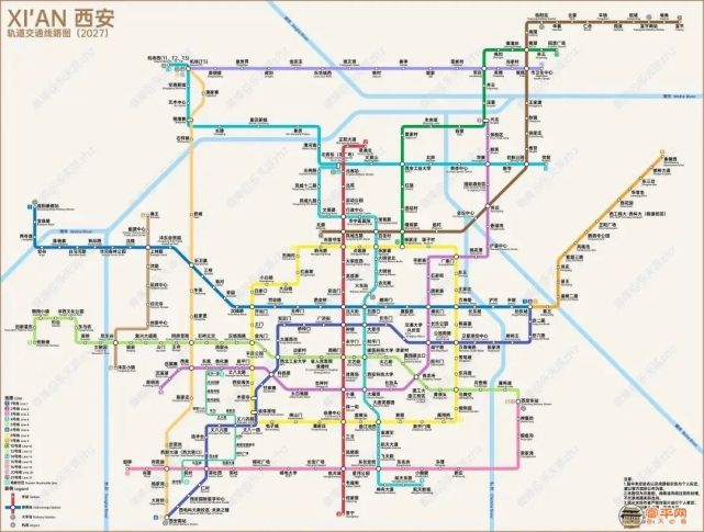 渭南一地地铁规划曝光直通西安