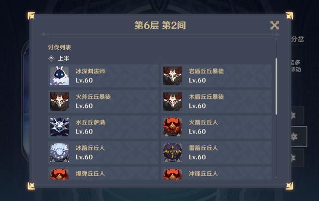 原神:丘丘人的茶话会,【深境螺旋】第六层实战攻略