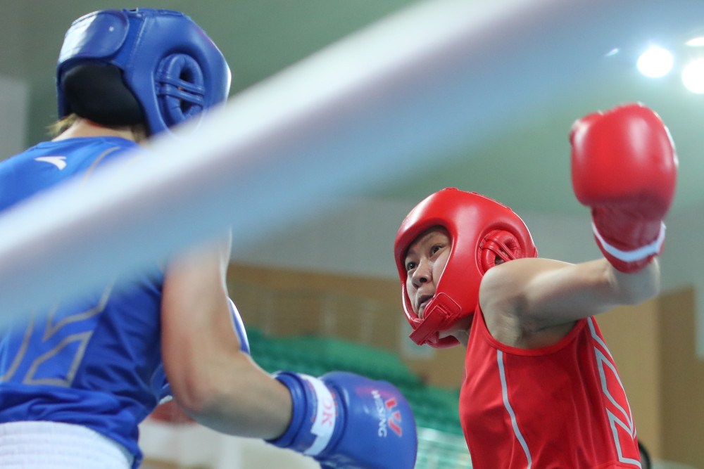 (体育)(2)拳击——全国女子锦标赛:李倩格进入决赛_腾讯新闻