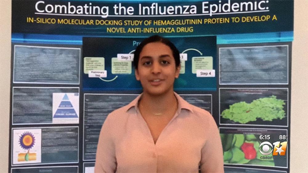 科学家|学霸！印度裔14岁女孩，可能找到病毒疗法，成美国顶尖年轻科学家