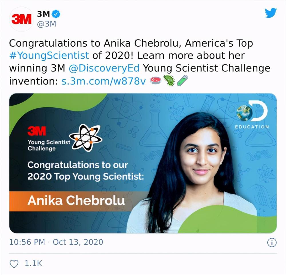 科学家|学霸！印度裔14岁女孩，可能找到病毒疗法，成美国顶尖年轻科学家