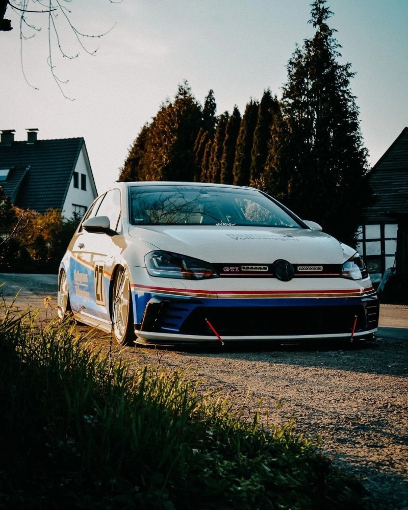 大众高尔夫mk7赛车涂装