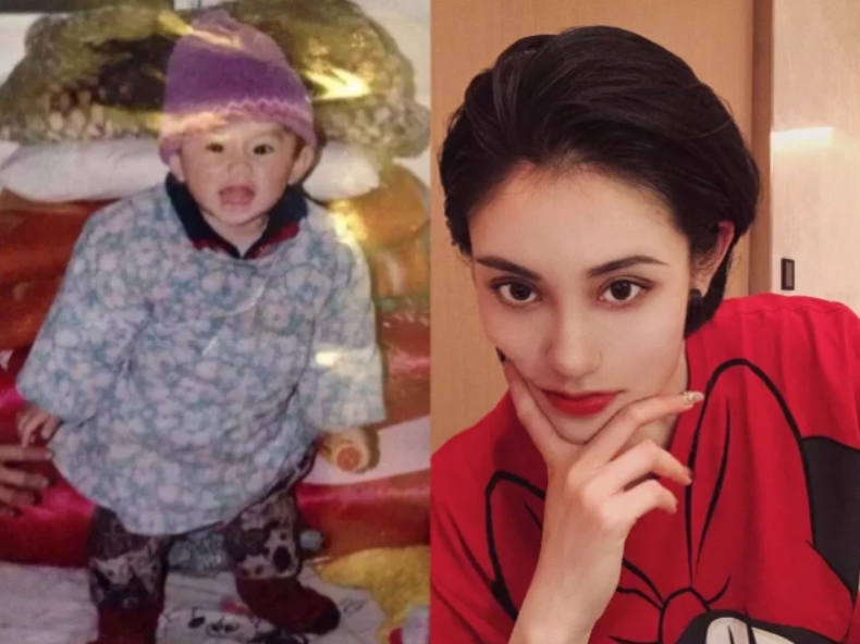 女生长大后颜值变化能有多大简直堪比整容哈哈哈太真实了