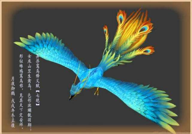 《山海经》——鸾鸟|山海经|西王母|凤凰|青鸟