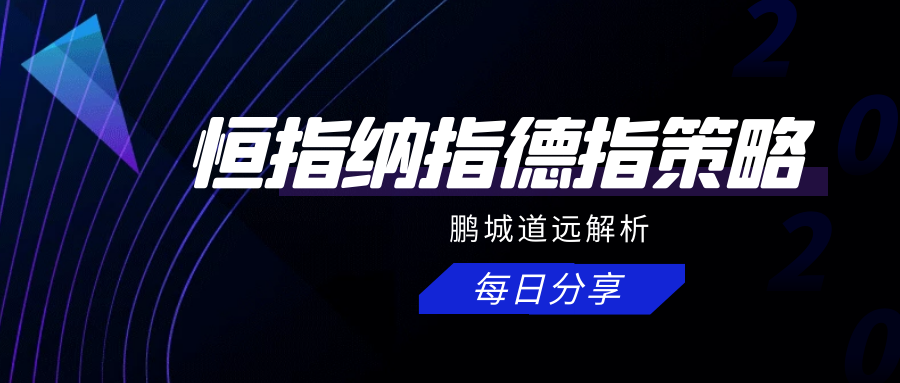 10.22早間恒指 德指 納指分析策略——鵬城道遠分享